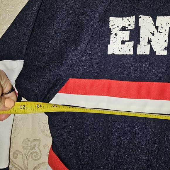 England Football Athletic Sports Jacket Mens Size Medium Soccer Fast Ship - Picture 5 of 8